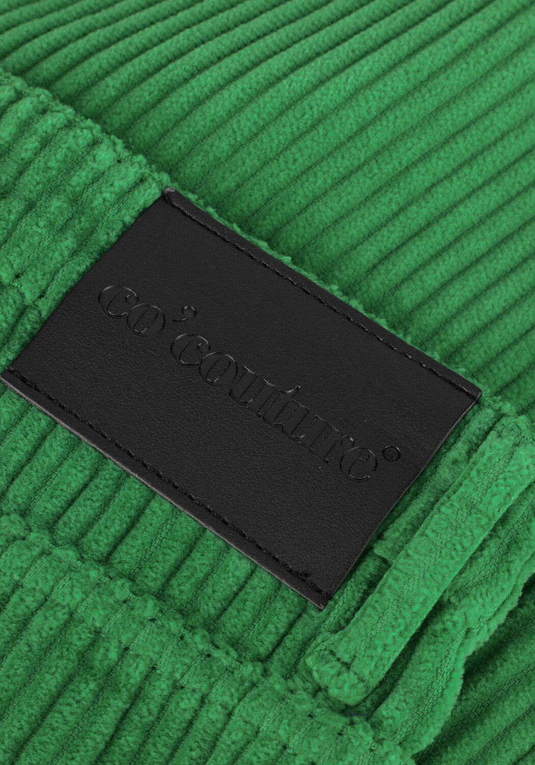 Gr&uuml;ne CO'COUTURE Weite Hose VIKA CORDUROY JEANS - large