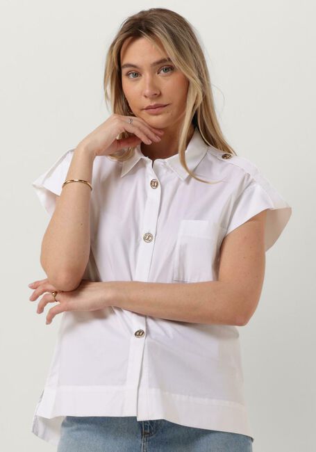Weiße TWINSET MILANO Blusen WOVEN SHIRT - large