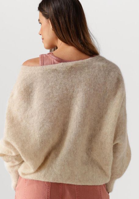 Beige SUMMUM Strickjacke OVERSIZED CARDIGAN FEATHER LIGHT - large