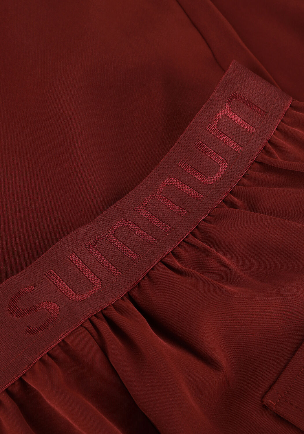 Rote SUMMUM Cargohosen TROUSERS FLUID - large