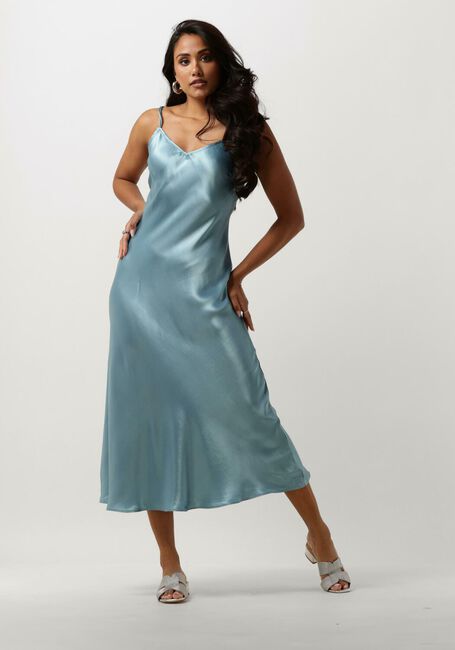 Hellblau GREEK ARCHAIC KORI Midikleid 130512 - large