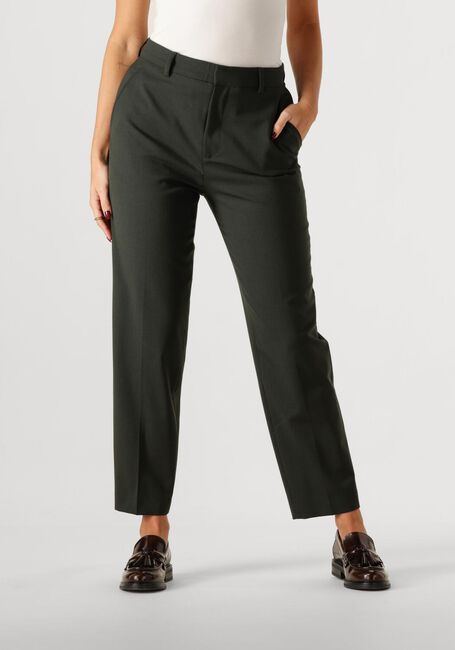 Grüne VANILIA Hose CAPRI WOOL PANTS - large