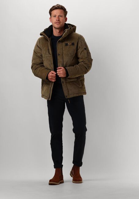 Khaki PME LEGEND Parkas SEMI LONG JACKET GOBBLER CLEAR FORD - large