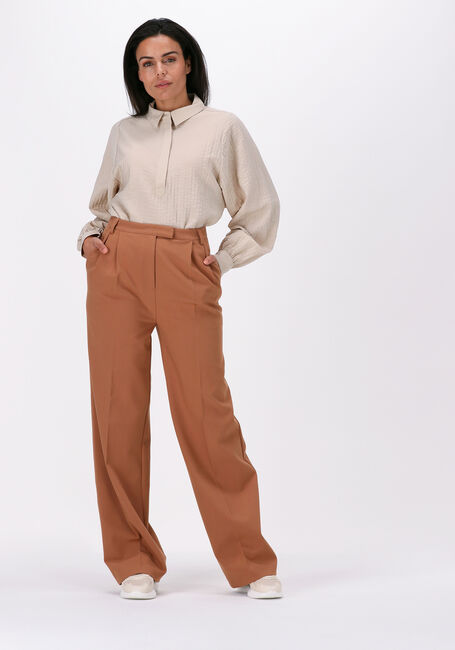 Sand ANOTHER LABEL Blusen DIONNE STRUCTURED TOP - large