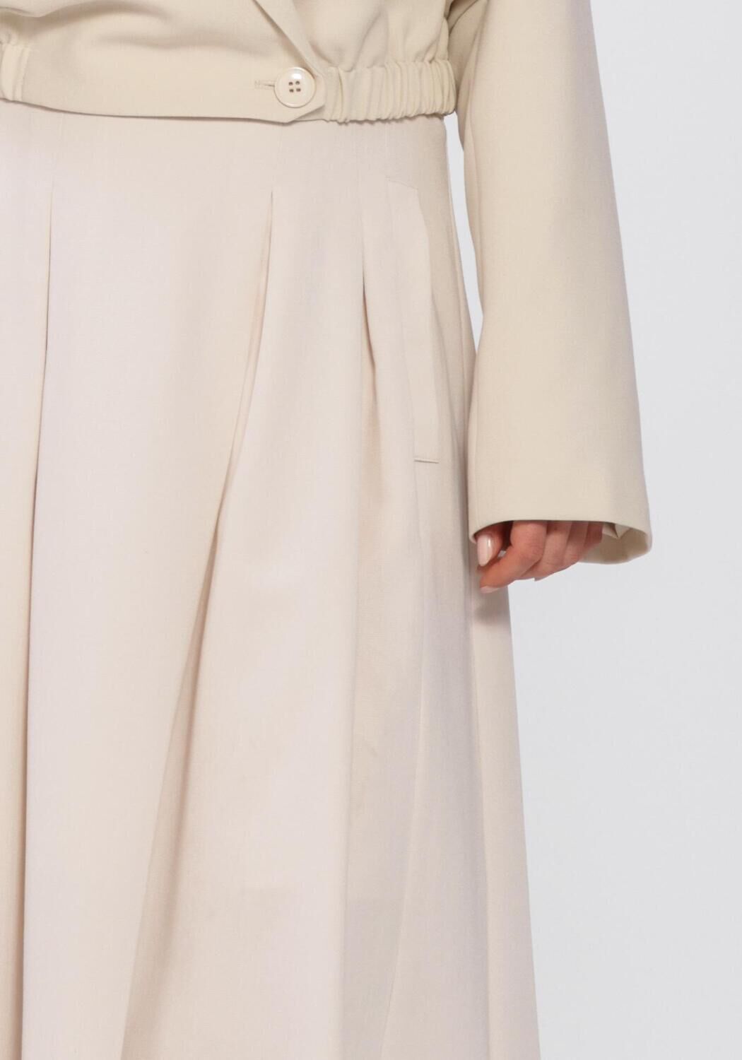 Beige CO'COUTURE Maxirock TENGACC PLEAT SKIRT - large