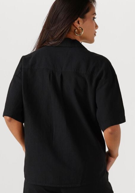 Schwarze SELECTED FEMME Blusen SLFLUISA 2/4 REVERS SHIRT B - large