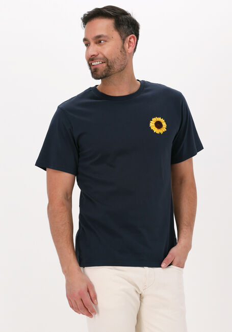 Blaue FORÉT T-shirt PLANT - large