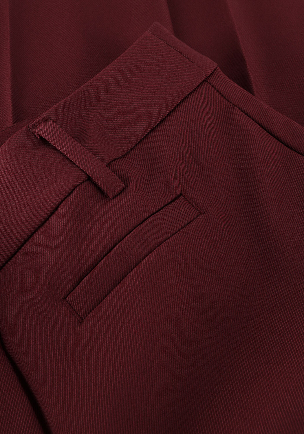 Bordeaux HAUTE L'AMITI&Eacute; Hose PREMIERE PLAIN TALL PANT - large