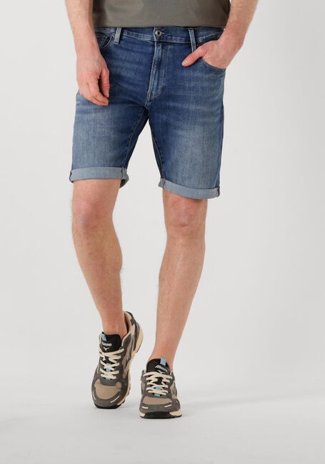 Blaue G-STAR RAW Kurze Hosen 3301 SLIM SHORT - large