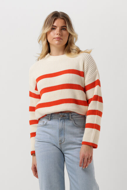 Weiße SELECTED WOMEN Pullover SLFBLOOMIE LS KNIT O-NECK B - large