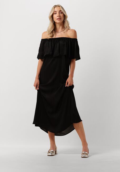 Schwarze MY ESSENTIAL WARDROBE Midikleid MELISSAMW FLORANCE DRESS - large