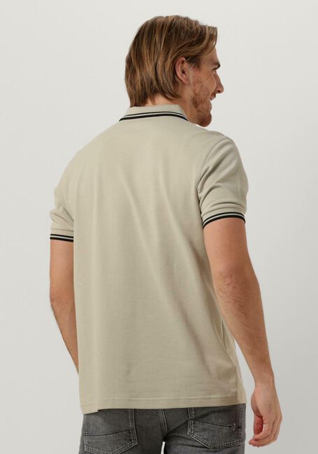 Sand FRED PERRY Polo-Shirt TWIN TIPPED FRED PERRY SHIRT - large