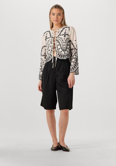 Ecru ROUGE EDIT Top ROUBRODIE LS O-NECK TOP - large