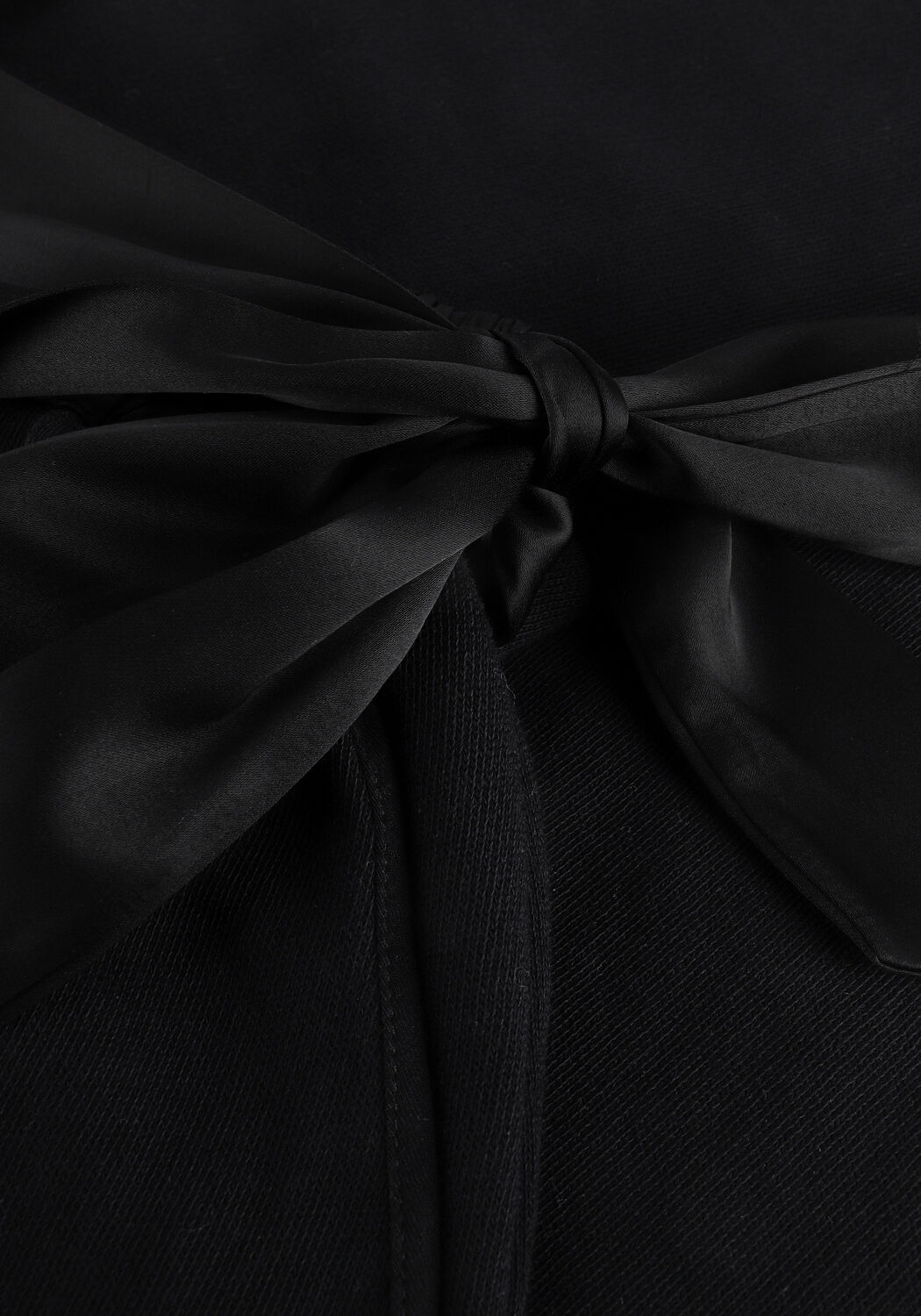 Schwarze 10DAYS Jogginghose PANTS OPEN FLEECE - large