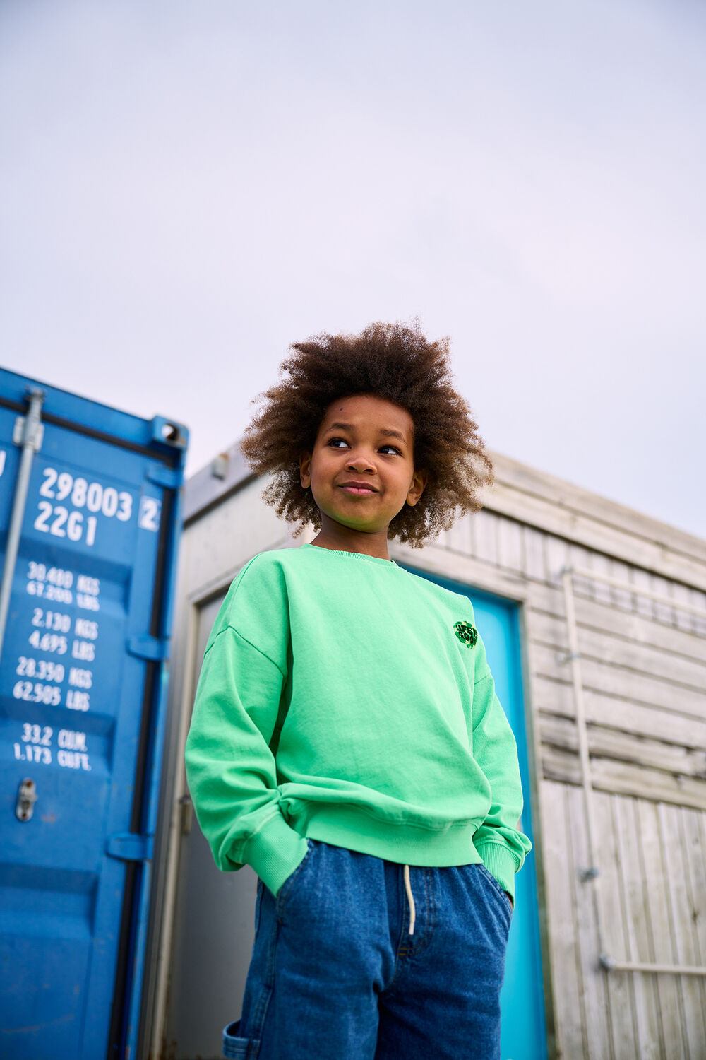 Gr&uuml;ne TUMBLE 'N DRY Sweatshirt NEO - large