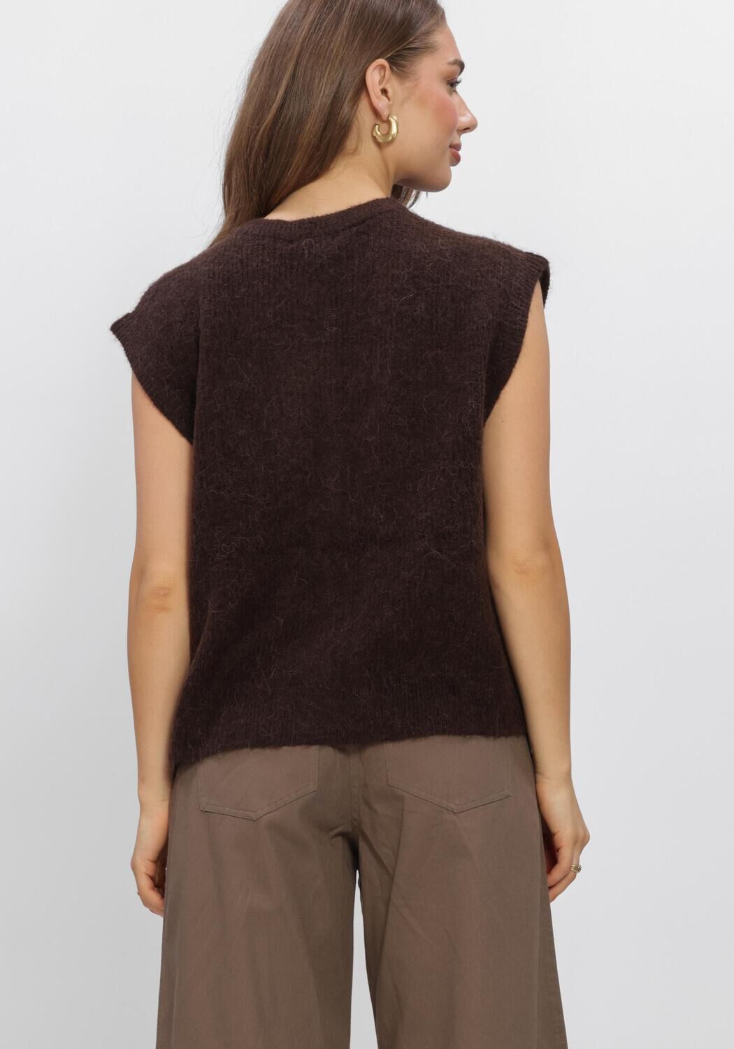 Braune BOII STUDIOS Pullover HIRSE - large