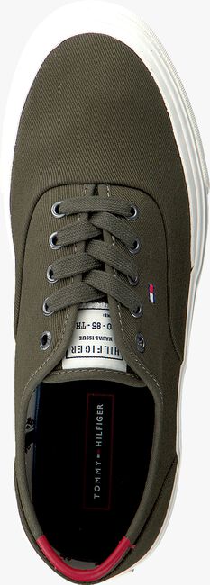 Grüne TOMMY HILFIGER Sneaker low CORE OXFORD TWILL - large