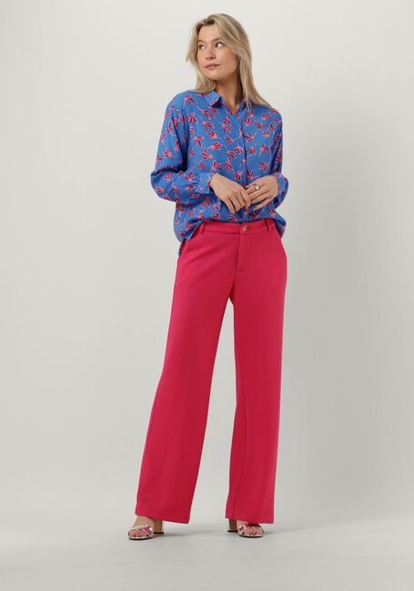 Blaue POM AMSTERDAM Bluse BLOUSE MILLY 7235 - large
