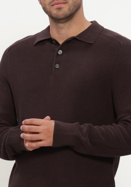 Braune JC RAGS Pullover POLO LONG SLEEVE EWALD - large