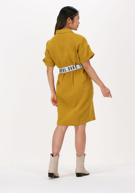 Gelbe POM AMSTERDAM Minikleid MUSLIN - large