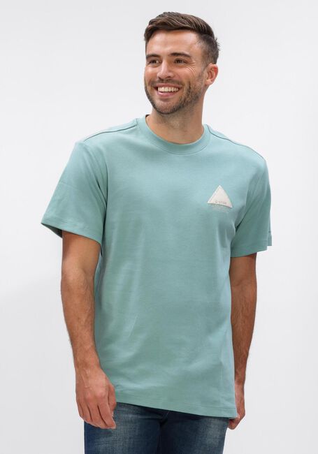 Blaue G-STAR RAW T-shirt SMALL LOGO R T - large