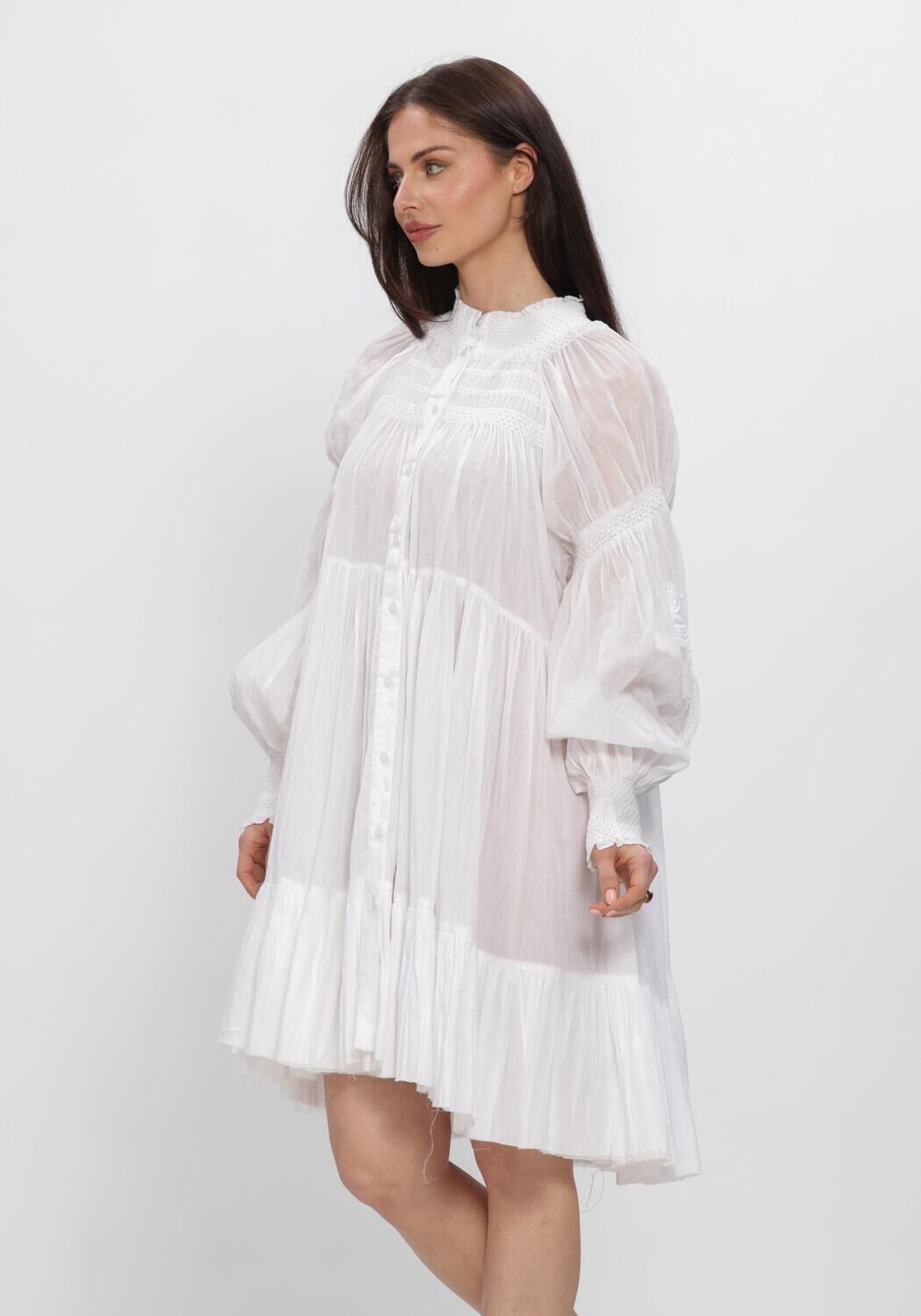 Wei&szlig;e MES DEMOISELLES Minikleid LANGELIQUE - large