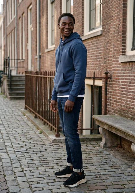 Blaue G-STAR RAW Sweatshirt PREMIUM CORE HDD SW L\S - large