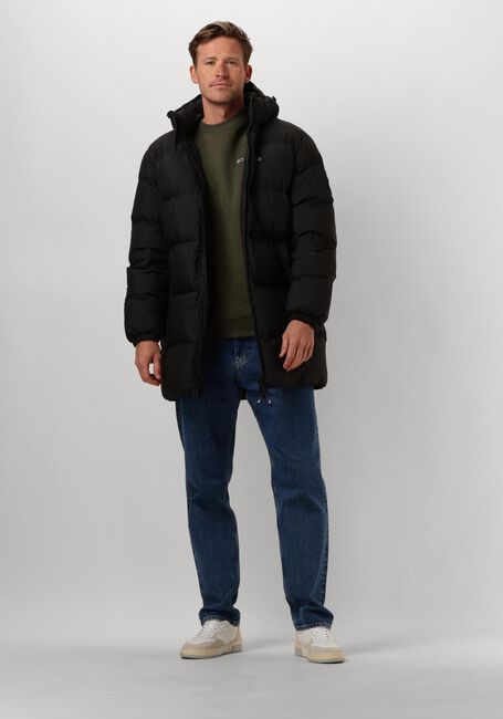 Schwarze TOMMY JEANS Parkas TJM ESSENTIAL DOWN PARKA - large