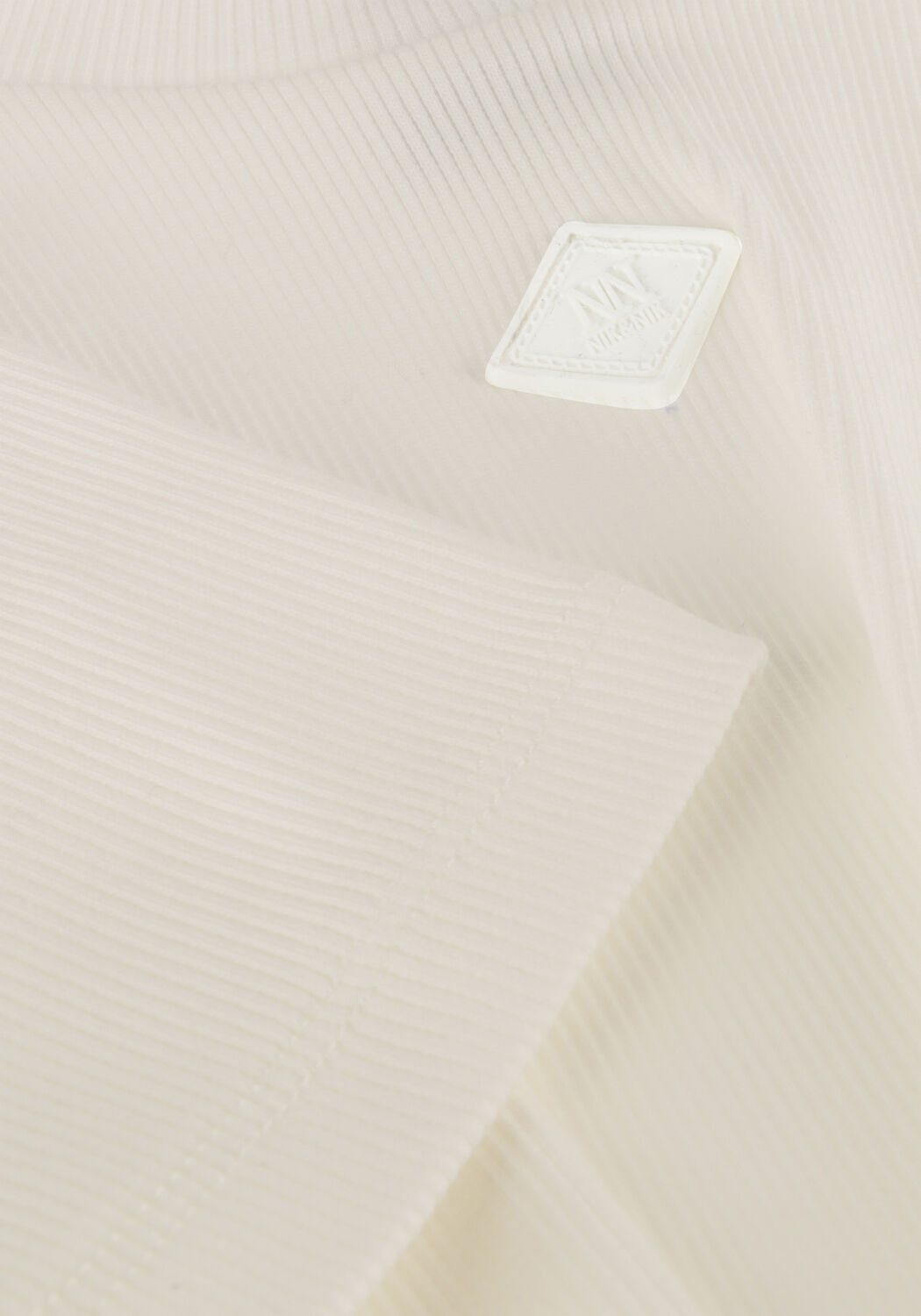 Wei&szlig;e NIK & NIK T-shirt KNOT RIB T-SHIRT - large