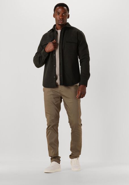 Braune DSTREZZED Overshirt ULRIK OVERSHIRT - large