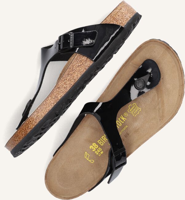 Schwarze BIRKENSTOCK Zehentrenner GIZEH DAMES Schwarze BIRKENSTOCK Zehentrenner GIZEH DAMES - large