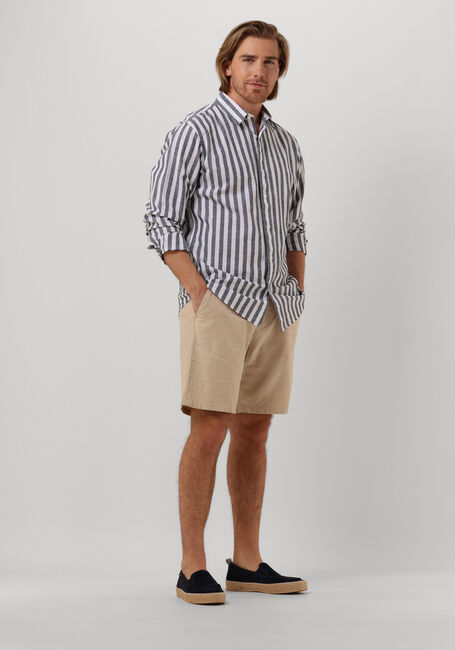 Beige SELECTED MEN Kurze Hose SLHREGULAR-BRODY LINEN BLD SHORTS NOOS - large