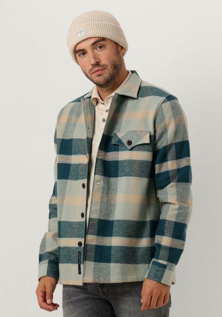 Grüne BUTCHER OF BLUE Overshirt MARVIN CHECK OVERSHIRT - large