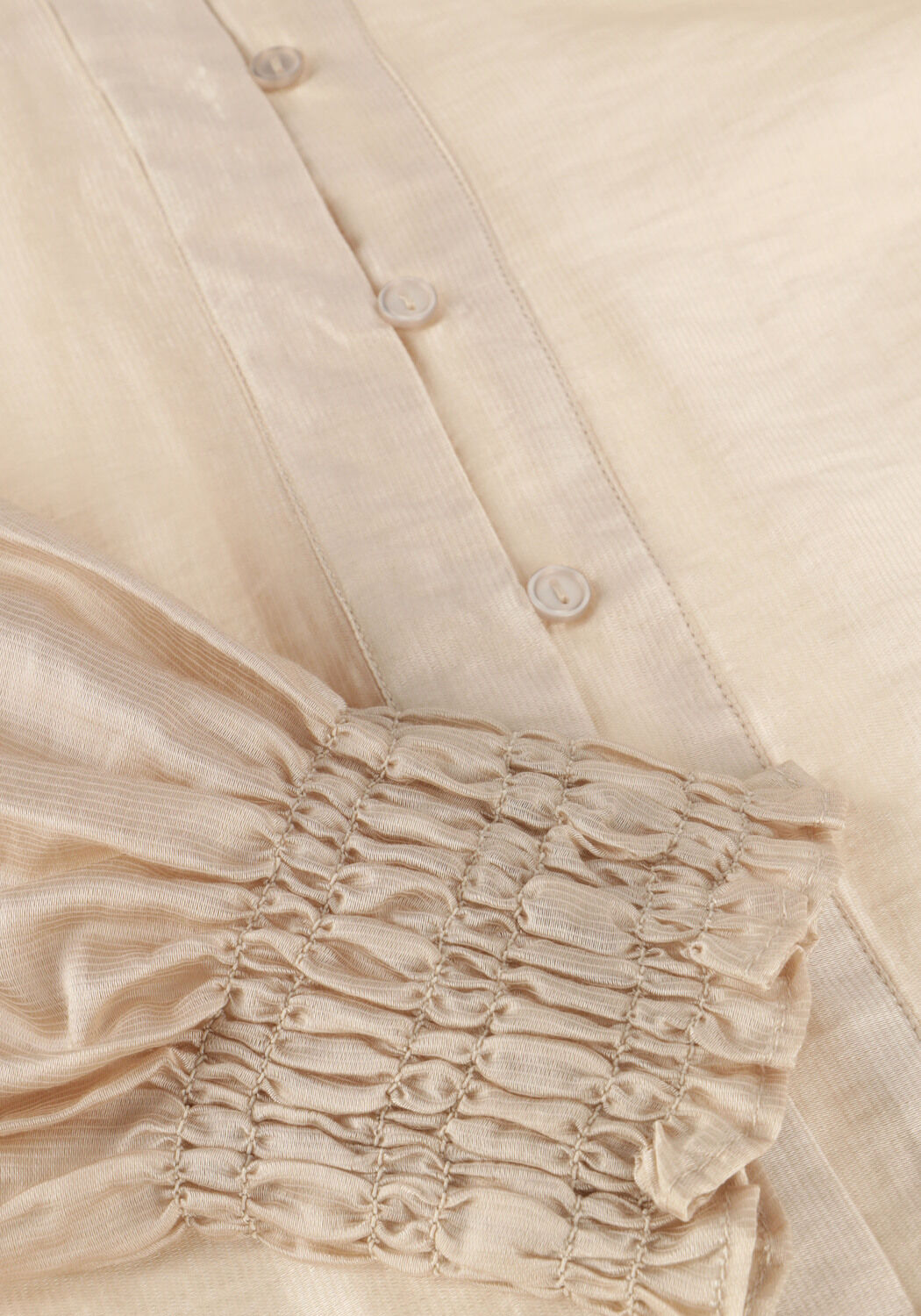 Sand MSCH COPENHAGEN Blusen MSCHKITLYN ROMINA SHIRT - large