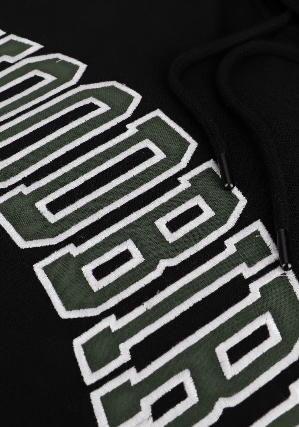 Schwarze WOODBIRD Pullover PACS BALL HOODIE - large