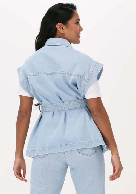 Hellblau SELECTED FEMME Gilet JULIA LIGHT BLUE DENIM VEST - large