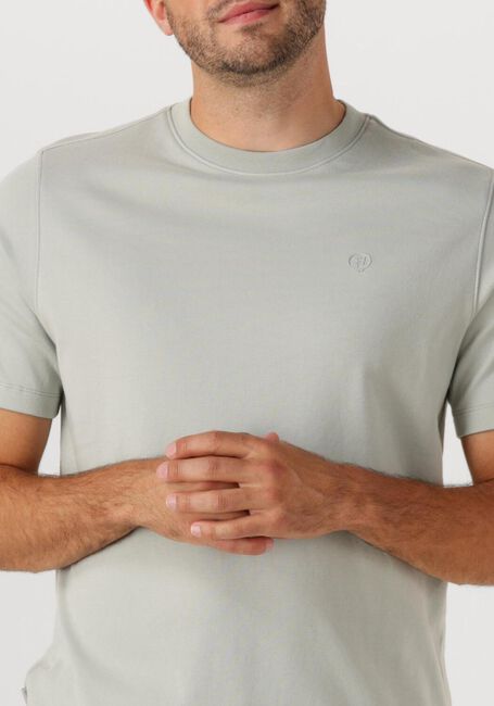 Graue CAST IRON T-shirt REGULAR FIT INTERLOCK - large
