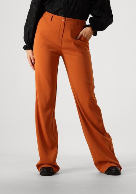 Camelfarbene YDENCE Hose PANTS SOLANGE TALL - large