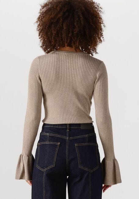 Beige CO'COUTURE Top BALIN WIDE CUFF KNIT - large