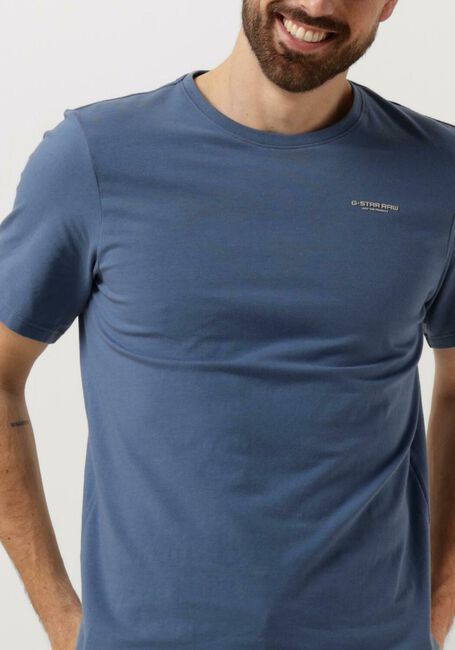 Blaue G-STAR RAW T-shirt SLIM BASE R T S/S - large
