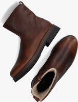 Cognacfarbene MAZZELTOV Ankle Boots MARIO - medium