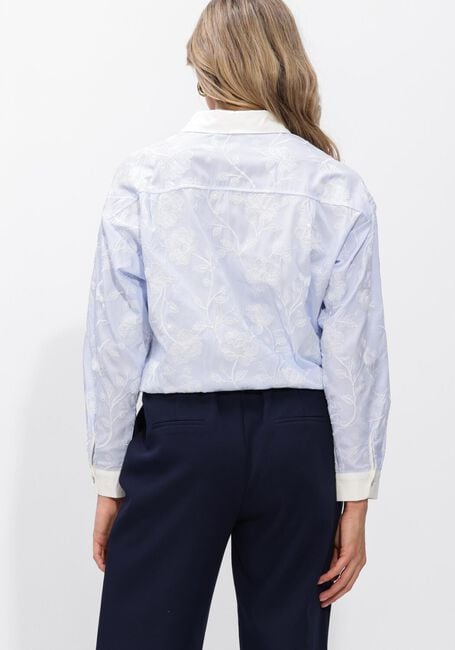 Blaue NUKUS Blusen MEAVE BLOUSE EMBROIDERY - large