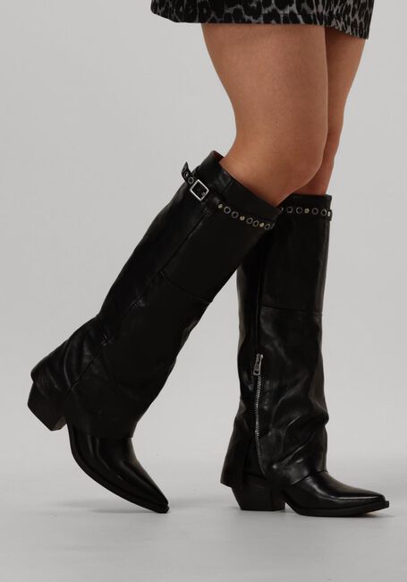 Schwarze A.S.98 Hohe Stiefel B84301 - large