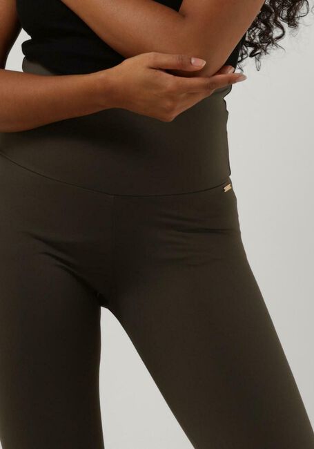 Dunkelgrün DEBLON SPORTS Legging CLASSIC LEGGINGS HIGH WAISTBAND - large