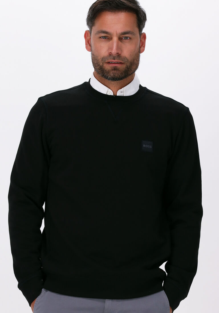 schwarze boss sweatshirt westart