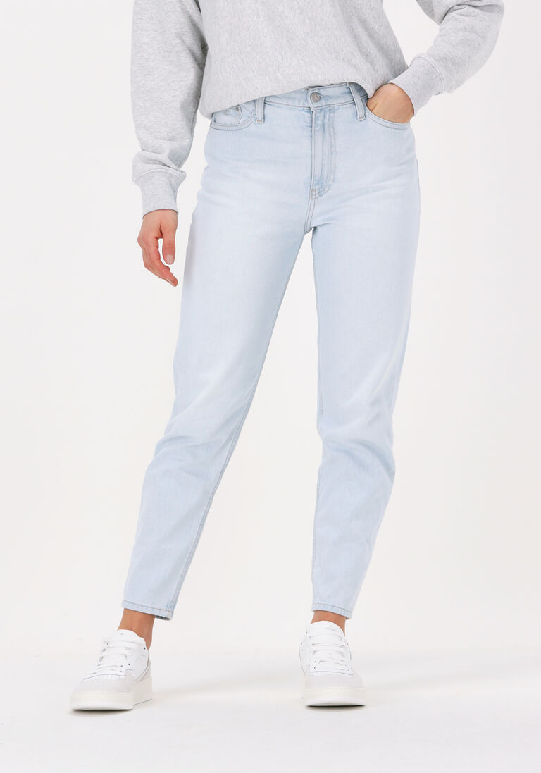 hellblau calvin klein mom jeans mom jean