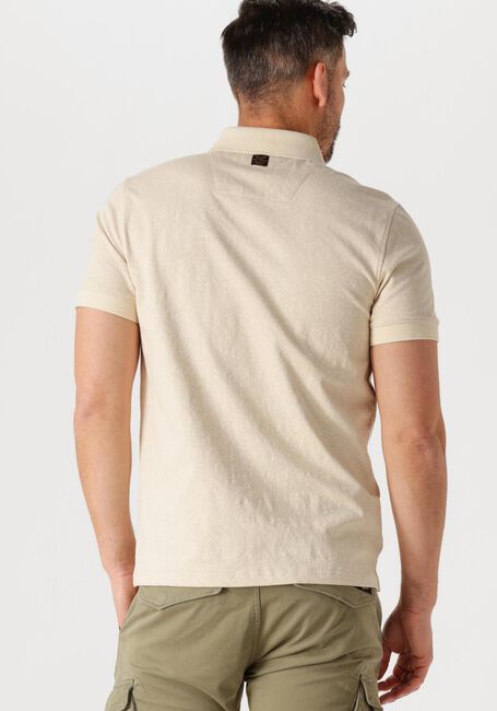 Beige PME LEGEND Polo-Shirt SHORT SLEEVE POLO JACQUARD JERSEY - large