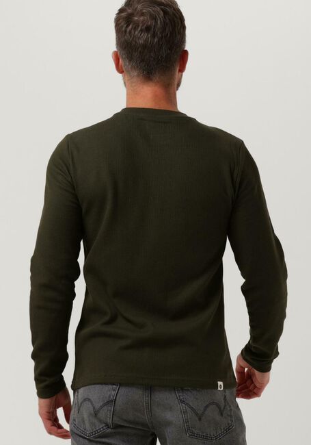 Dunkelgrün ANERKJENDT Pullover AKSILO LS WAFFLE TEE - large