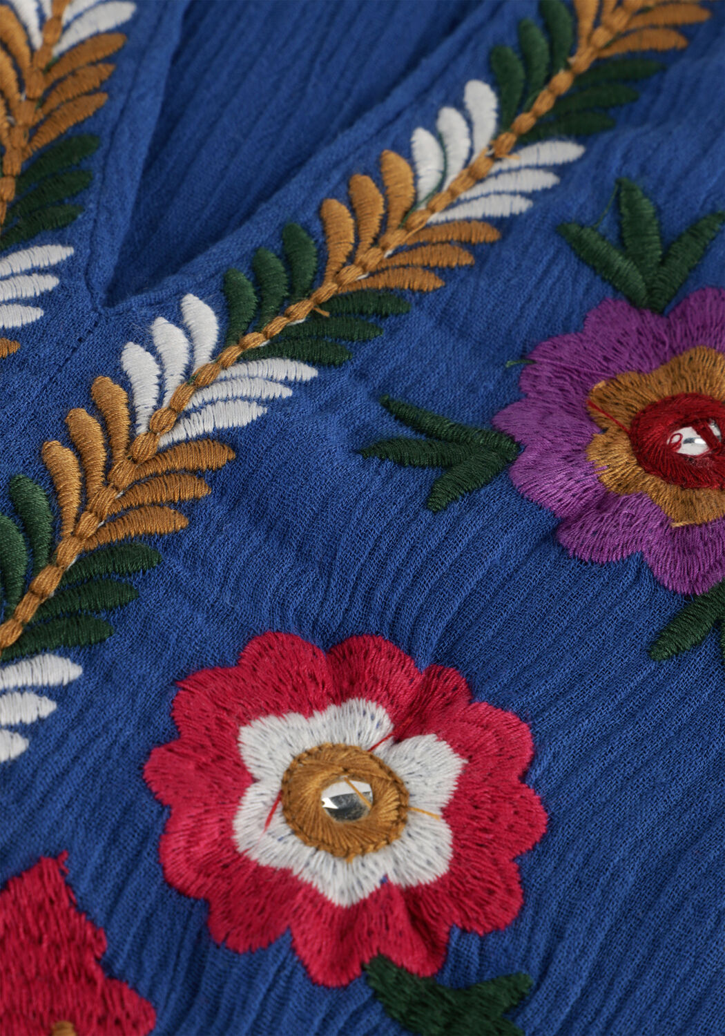 Blaue LOUIZON Minikleid ONTOP - large