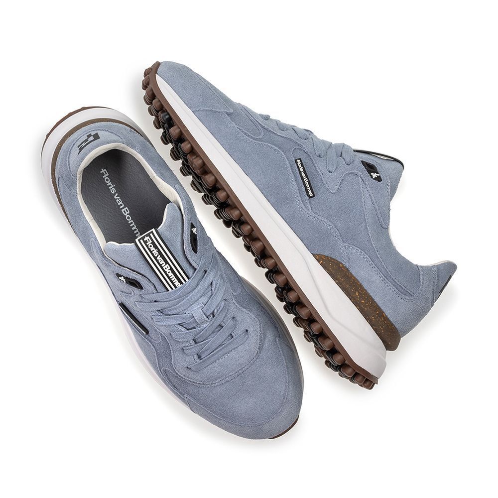 Blaue FLORIS VAN BOMMEL Sneaker Low Noppi 50.03 - medium